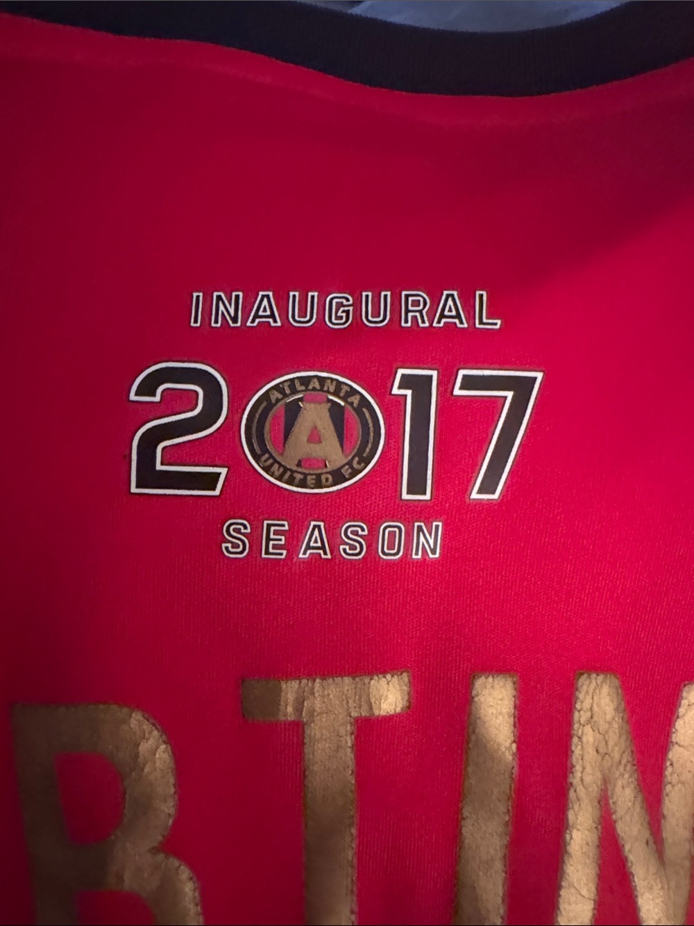 Adidas Men’s Atlanta United Red & Black Soccer Jersey - Picture 8 of 9